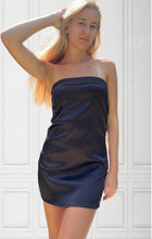 Load image into Gallery viewer, Black Satin Dress
