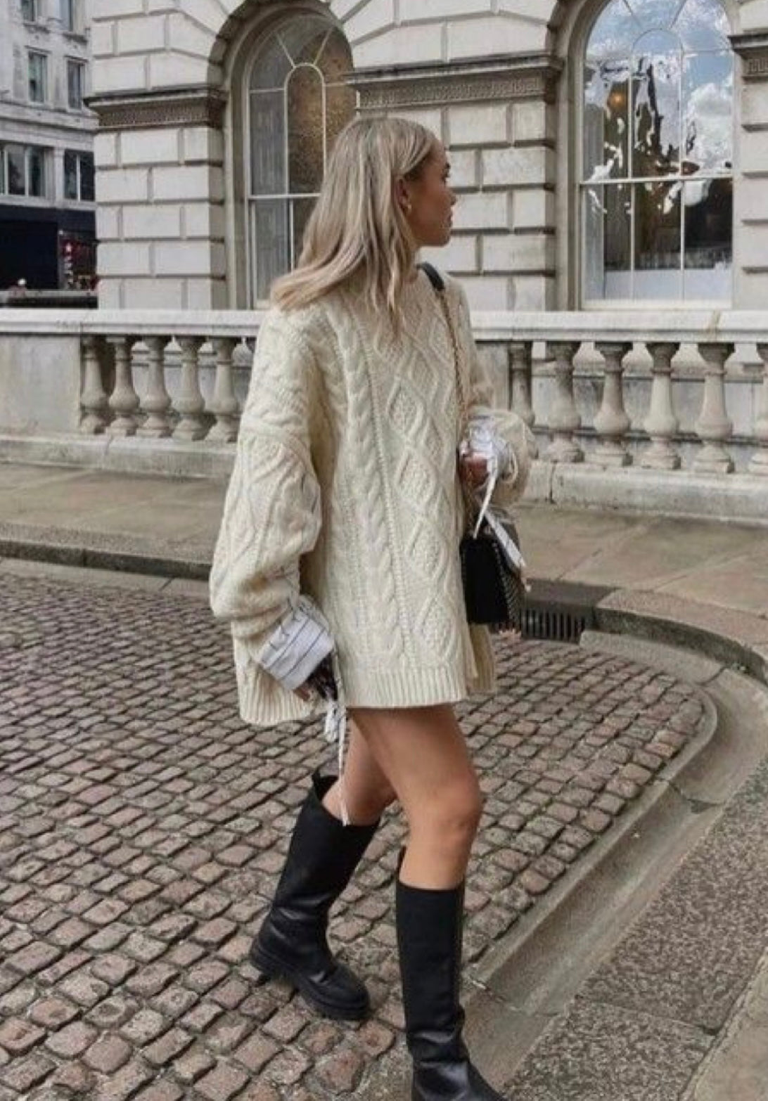 Knit Oversized Sweater Dress Juniper Knit Oversized Sweater Dress Juniper