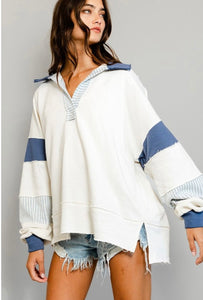 Blue Horizon Pullover