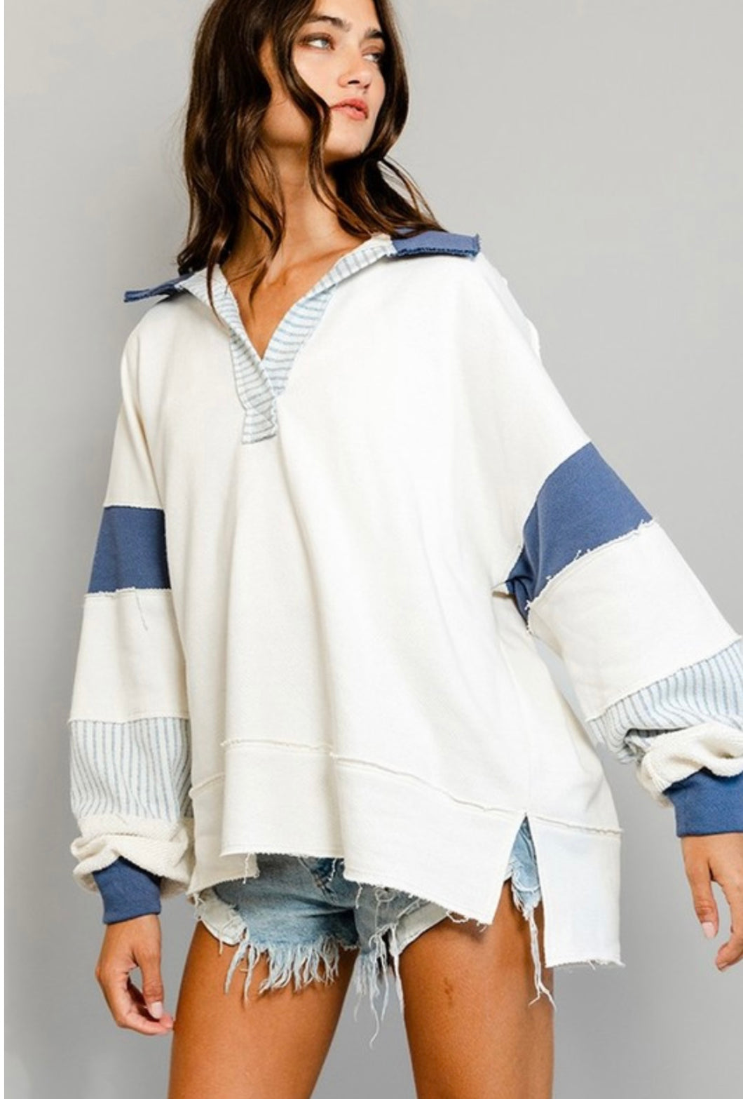 Blue Horizon Pullover