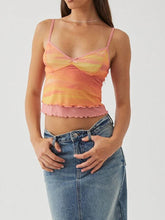 Load image into Gallery viewer, Sunrise Mesh Tank Top
