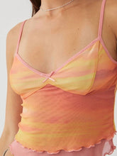 Load image into Gallery viewer, Sunrise Mesh Tank Top

