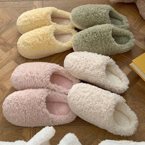 Fuzzy Fall Slippers