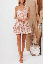 Load image into Gallery viewer, Pink Ruffle Floral Dress
