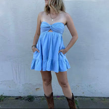 Load image into Gallery viewer, Ainsley Strapless Dress - Juniper
