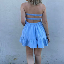 Load image into Gallery viewer, Ainsley Strapless Dress - Juniper
