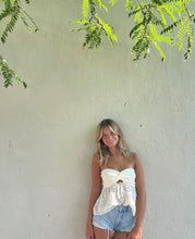 Load image into Gallery viewer, Beige Strapless Top - Juniper
