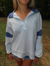 Load image into Gallery viewer, Blue Horizon Pullover - Juniper
