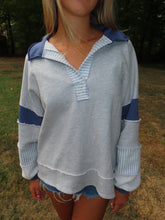 Load image into Gallery viewer, Blue Horizon Pullover - Juniper
