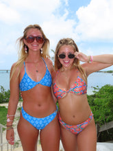 Load image into Gallery viewer, PREORDER Blue Lagoon Reversible Bikini Set - Juniper
