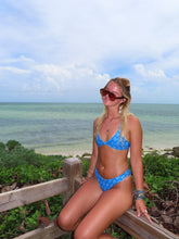 Load image into Gallery viewer, PREORDER Blue Lagoon Reversible Bikini Set - Juniper
