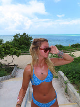 Load image into Gallery viewer, PREORDER Blue Lagoon Reversible Bikini Set - Juniper
