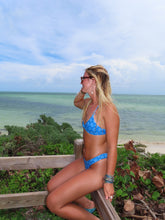 Load image into Gallery viewer, PREORDER Blue Lagoon Reversible Bikini Set - Juniper
