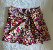 Load image into Gallery viewer, Boho Pink Tie Skirt - Juniper
