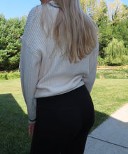 Load image into Gallery viewer, Creamy knit sweater - sweater
