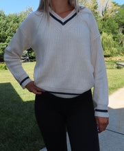 Load image into Gallery viewer, Creamy knit sweater - sweater
