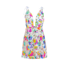 Load image into Gallery viewer, Garden Party Ruched Mini Dress - Juniper

