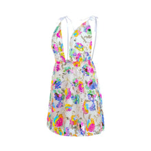Load image into Gallery viewer, Garden Party Ruched Mini Dress - Juniper
