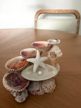 Load image into Gallery viewer, Handmade Mermaid Bath Seashell Jewelry Holder - Juniper
