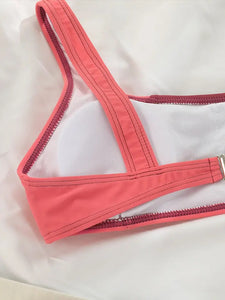 Pink Striped Bikini - Juniper