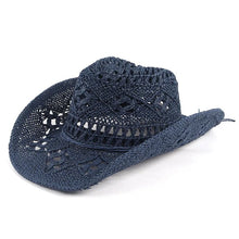 Load image into Gallery viewer, Handmade Cowboy Straw Hat - Juniper

