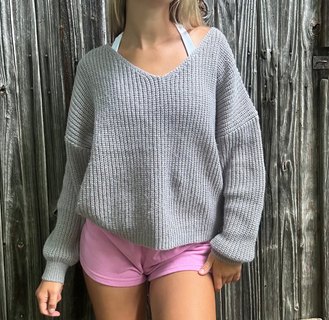 Oversized Chunky Knit Sweater
