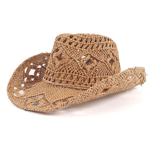 Handmade Cowboy Straw Hat - Juniper