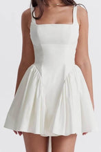 Load image into Gallery viewer, Lilly White Bow Tie Dress
