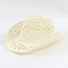 Load image into Gallery viewer, Handmade Cowboy Straw Hat - Juniper
