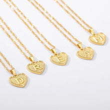 Load image into Gallery viewer, Copy of Gold Initial Necklace, Custom Initial Necklace - Juniper

