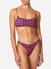 Load image into Gallery viewer, Pink Checkered Bikini Set - Juniper
