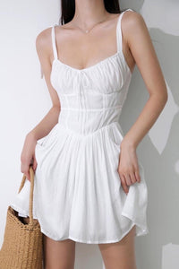 Addy White Dress