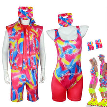 Load image into Gallery viewer, Barbie and Ken Disco Roller Blade Costumes
