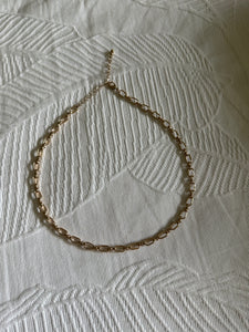 Gold Plated Chain Necklace with Extender