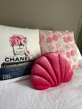Load image into Gallery viewer, Pink Seashell Designer Bed or Couch Pillow
