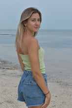 Load image into Gallery viewer, Light Green Twisted knit Top - Juniper
