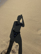 Load image into Gallery viewer, Midnight Hibiscus Bikini Set - Juniper
