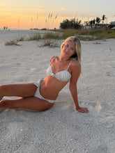 Load image into Gallery viewer, Palm cove bandeau bikini set

