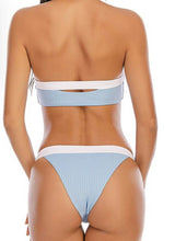 Load image into Gallery viewer, Striped Serenity Bikini Set - Juniper
