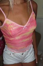 Load image into Gallery viewer, Sunrise Mesh Tank Top - Juniper

