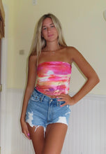Load image into Gallery viewer, Sunset Dream Tube Top - Juniper
