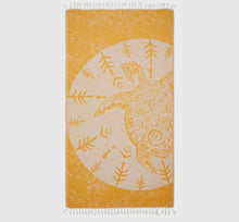 Load image into Gallery viewer, Turkish turtle beach towel
