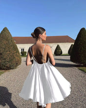 Load image into Gallery viewer, White Rose Enchantment Mini Dress - Juniper
