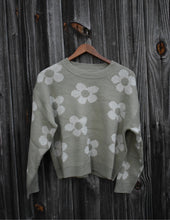 Load image into Gallery viewer, Leafy Green Sweater - Juniper
