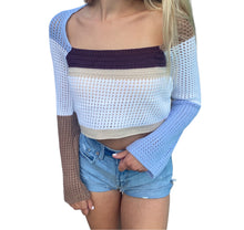 Load image into Gallery viewer, Shelby Cropped Sweater - Juniper
