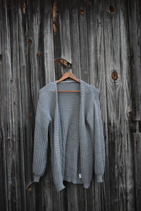Gray Alexa Cardigan Sweater - Juniper