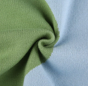 Mini Green/Blue Dress - Juniper
