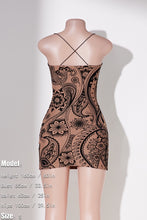 Load image into Gallery viewer, Black and Tan Bodycon Dress - Juniper
