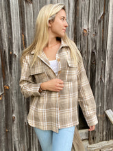 Load image into Gallery viewer, Abby Striped Flannel - Juniper
