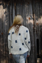 Load image into Gallery viewer, Blue Floral Sweater - Juniper
